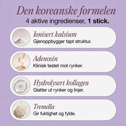 Anti-Age Stick med Kalsium & Kollagen