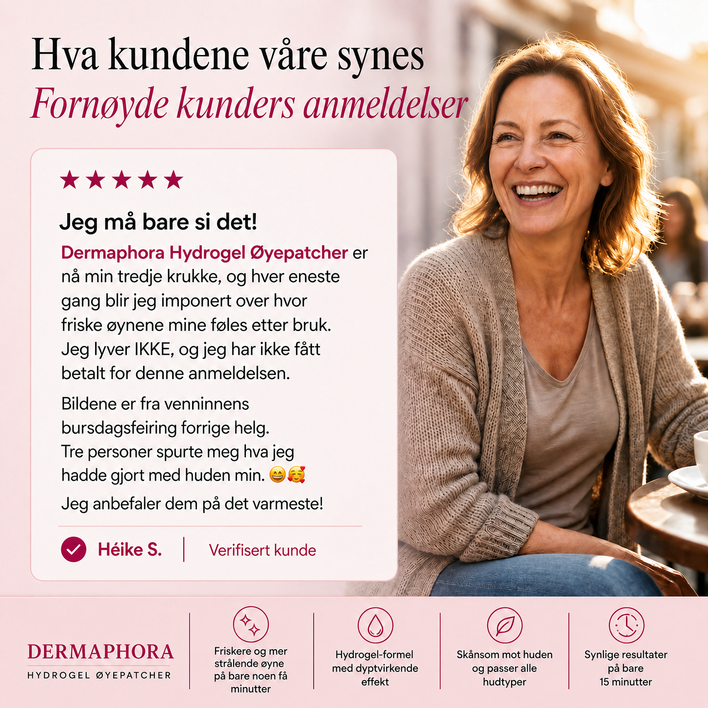 Kollagen Øyepatcher (60 stk)
